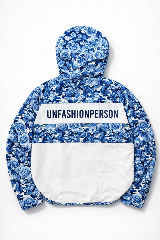 delftware camo lightweight jacket