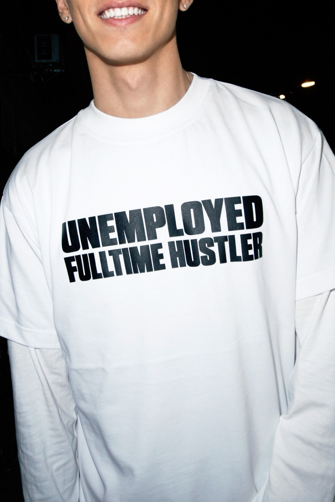 UNEMPLOYED T-SHIRT WHITE